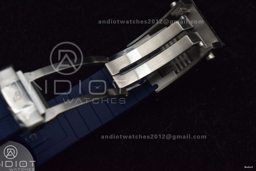 SuperOcean 1:1 Edition on Rubber 42 SS Strap Dial Best BLSF Blue A2824 Blue Automatic 0424